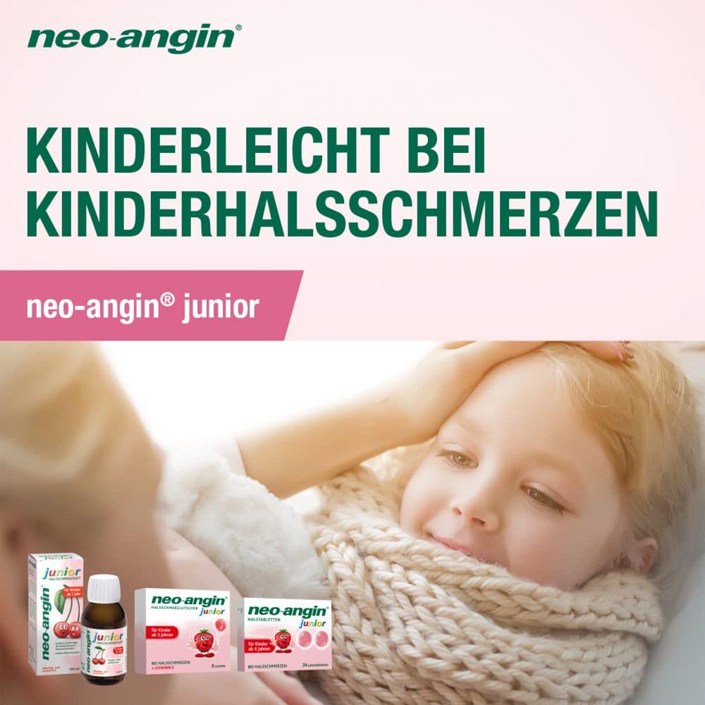 neo-angin Junior Halsschmerzlutscher Doppelpack 2X8 St