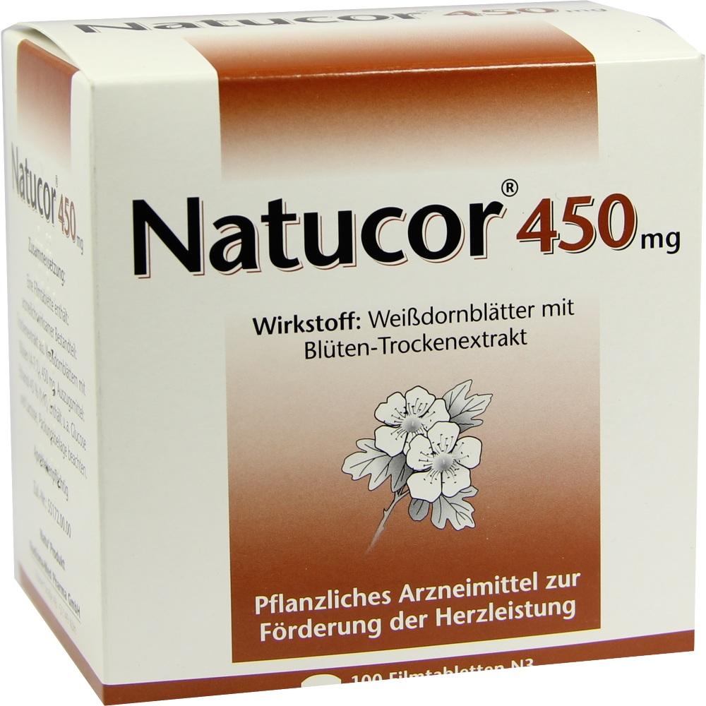 Natucor 450mg 100 St Filmtabletten