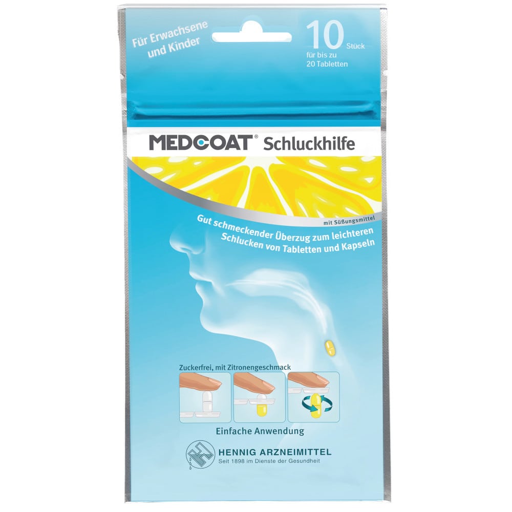 MEDCOAT Schluckhilfe Gel 10 St Gel