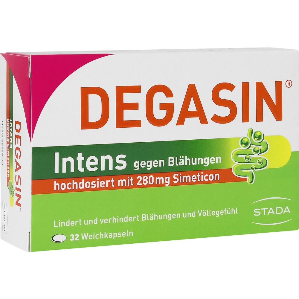 DEGASIN Intens gegen Blähungen 32 St Weichkapseln