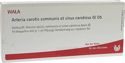 Arteria carotis communis et sinus caroticus Gl D5 Amp. 10X1 ml Ampullen