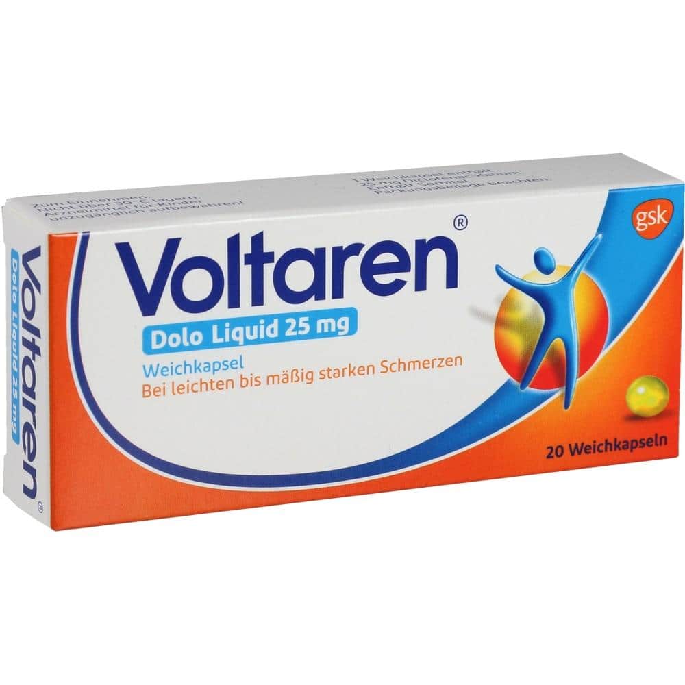 Voltaren Dolo Liquid 25 mg  20 St Weichkapseln