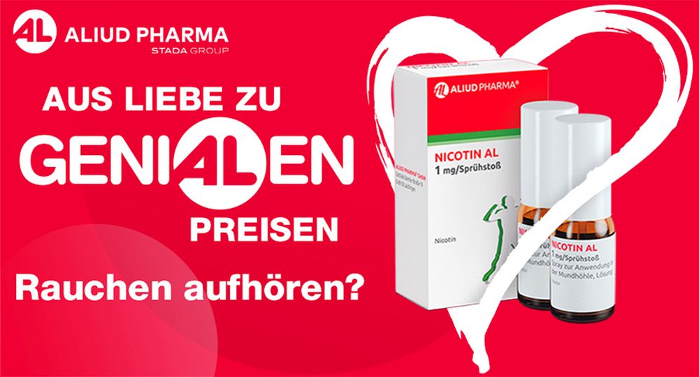 NICOTIN AL 1 mg / Sprühstoß zur Rauchentwöhnung 2 St Spray