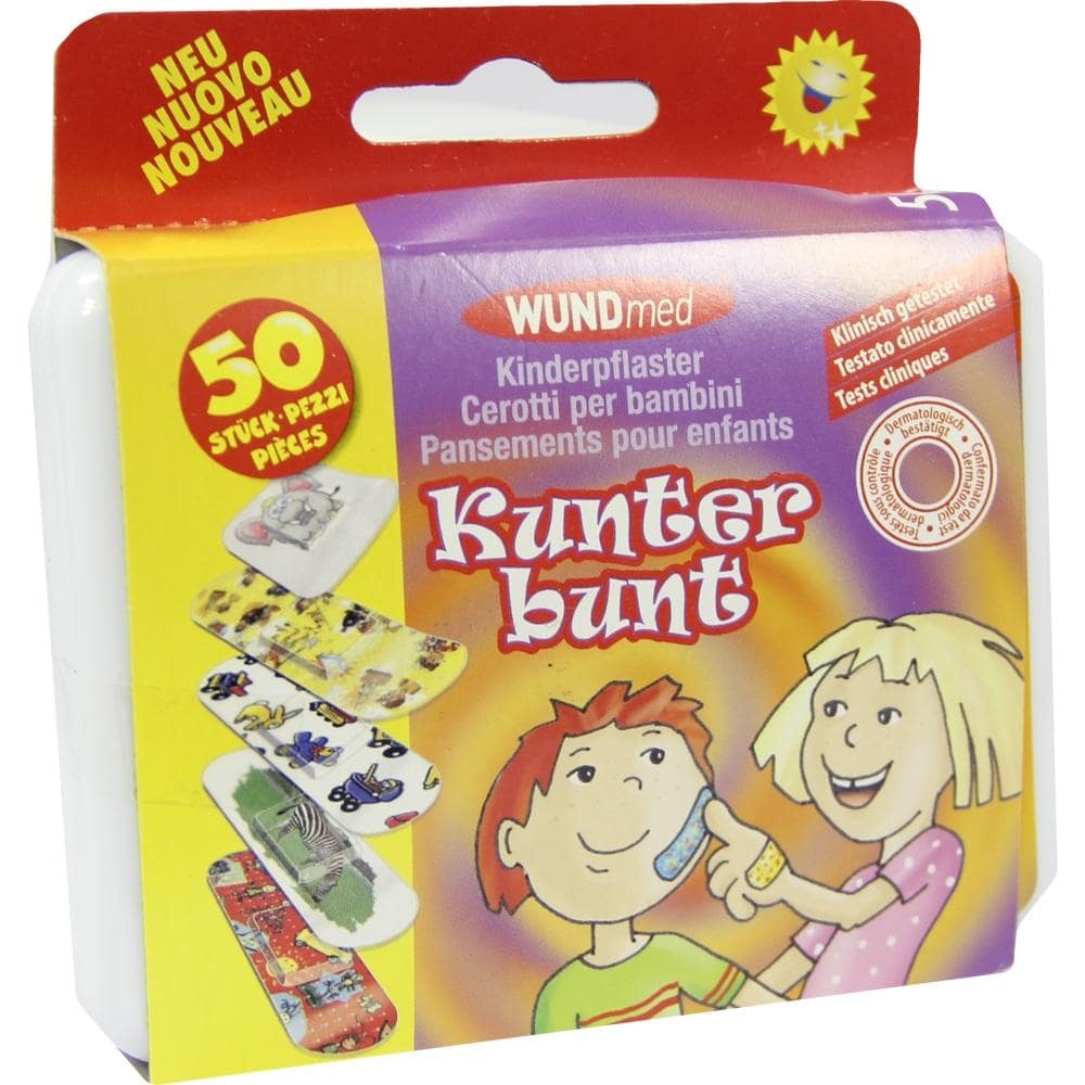 KINDERPFLASTER Kunterbunt 50 St Pflaster