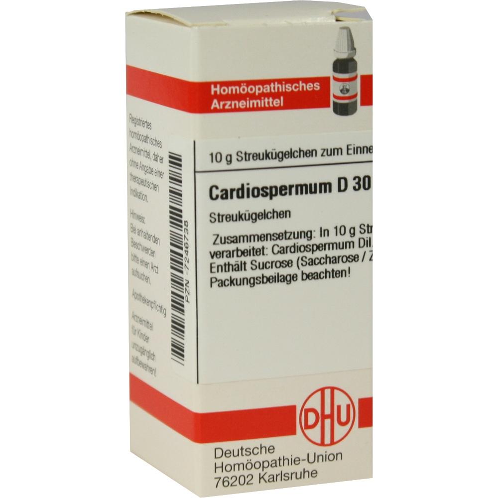 CARDIOSPERMUM D 30 Globuli 10 g Globuli