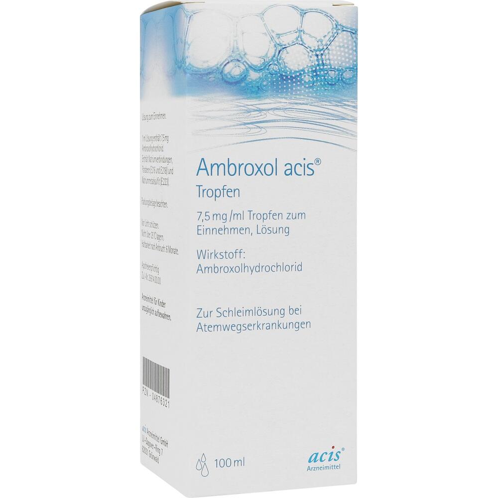 Ambroxol acis 100 ml Tropfen zum Einnehmen