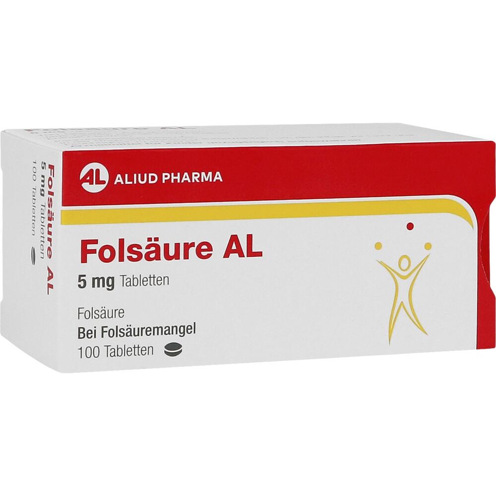 Folsäure AL 5 mg Tabletten bei Folsäuremangel