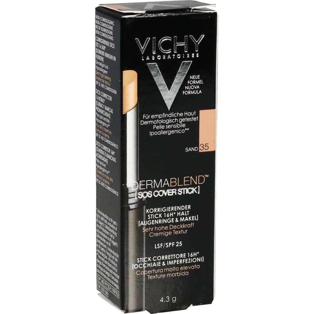 VICHY DERMABLEND SOS-Cover Stick 35  4.5 g Stifte