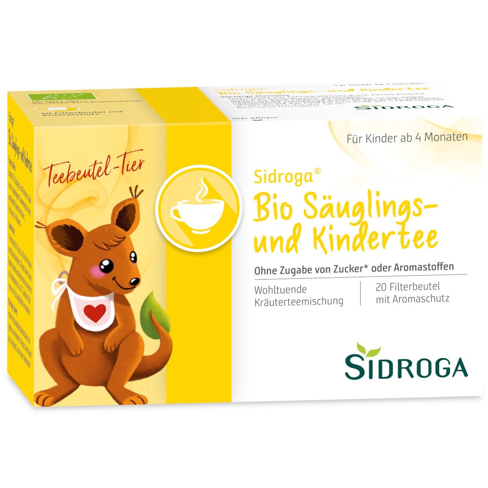 SIDROGA Bio Säuglings- und Kindertee  20X1.3 g Tee