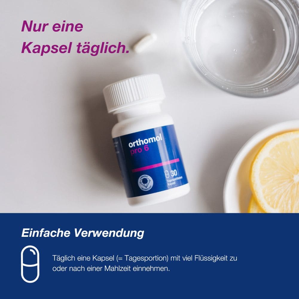 orthomol pro 6 30 St Kapseln
