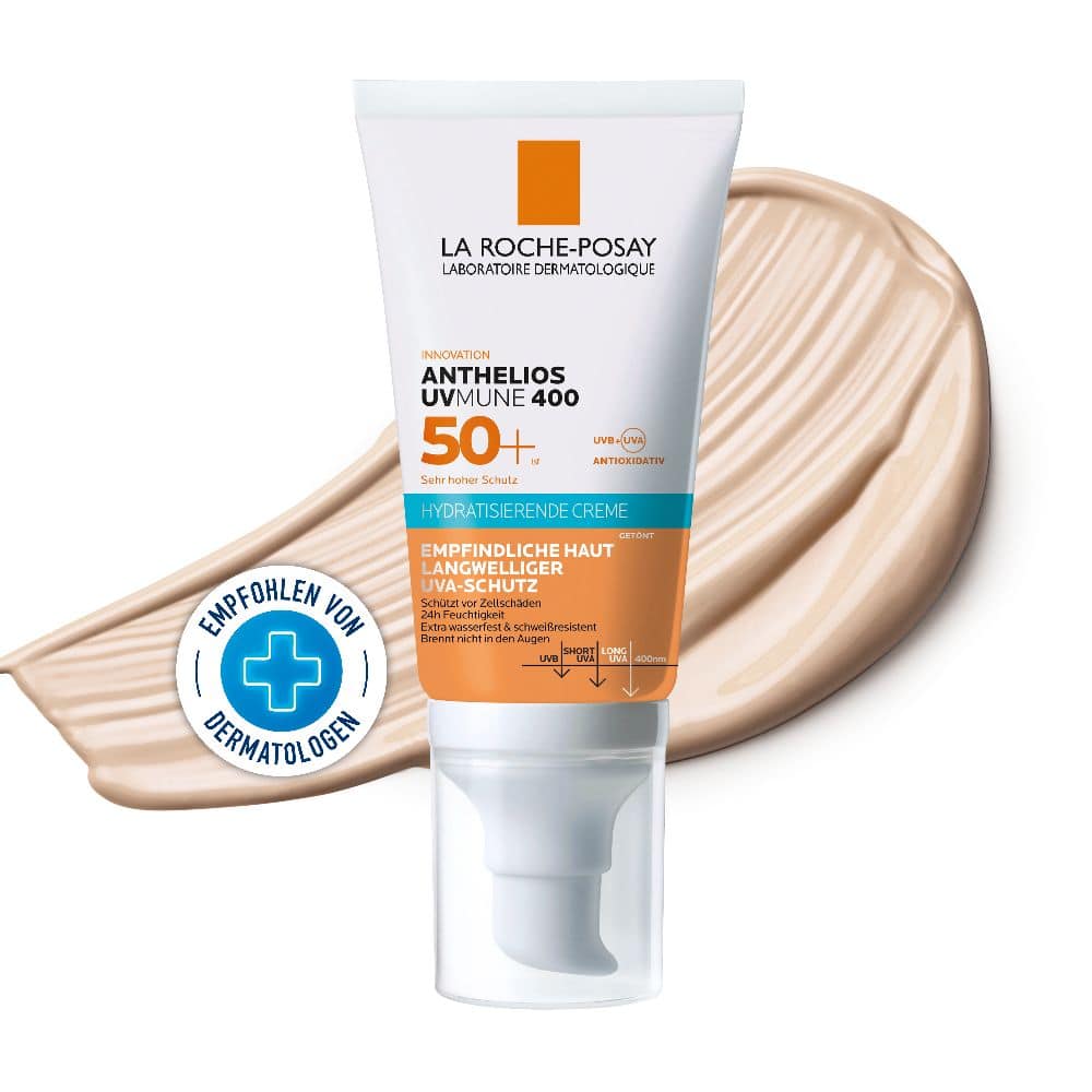 LA ROCHE-POSAY Anthelios Hydratisierende Getönte BB-Creme UVMune 400 LSF 50+ 50 ml Creme