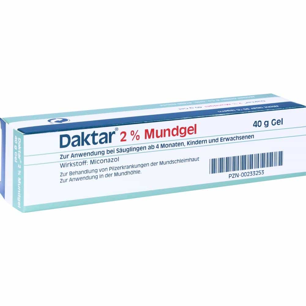 Daktar 2% Mundgel 40 g Gel