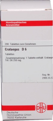 CRATAEGUS D 6 Tabletten 200 St Tabletten