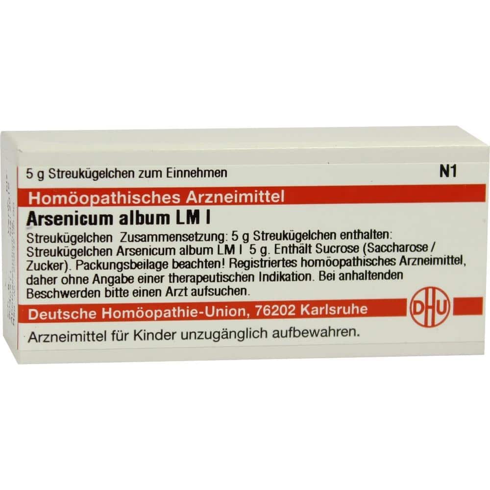 LM ARSENICUM album I Globuli 5 g Globuli
