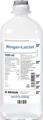 Ringer-Lactat nach Hartmann B Braun Ecoflac plus Infusionslösung 10X500 ml Infusionslösung