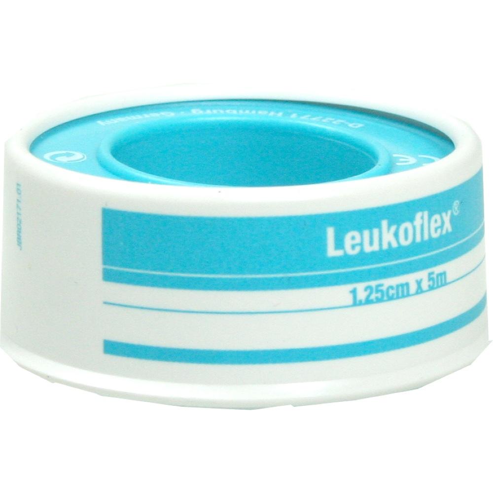 Leukoflex Verbandpflaster 1,25 cmx5 m 1 St Pflaster