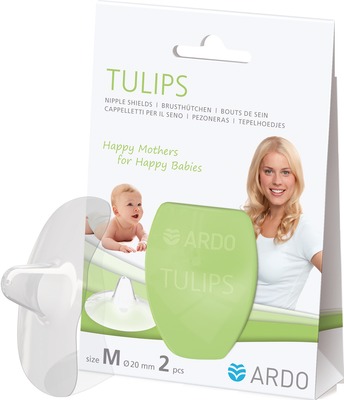 ARDO Tulips Brusthütchen Gr.M 2 St