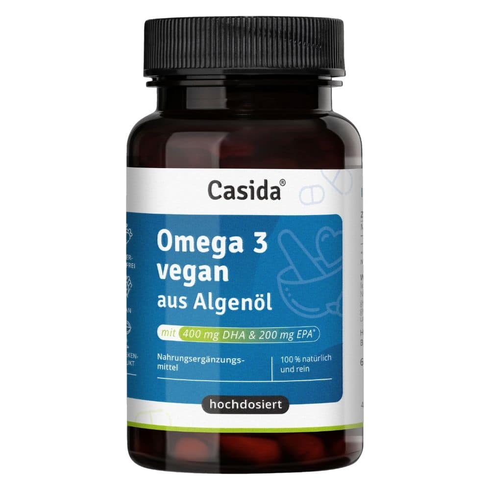 Casida Omega 3 vegan 60 St Kapseln