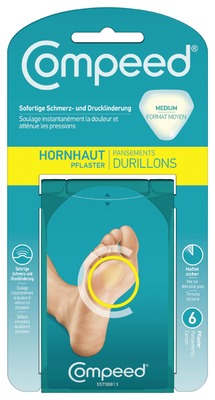 COMPEED Hornhaut Pflaster 6 St Pflaster