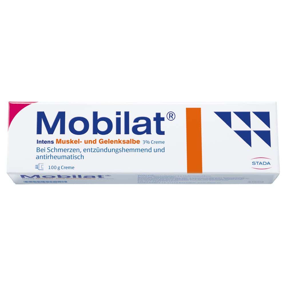 Mobilat Intens Muskel- und Gelenksalbe 3% 100 g Creme
