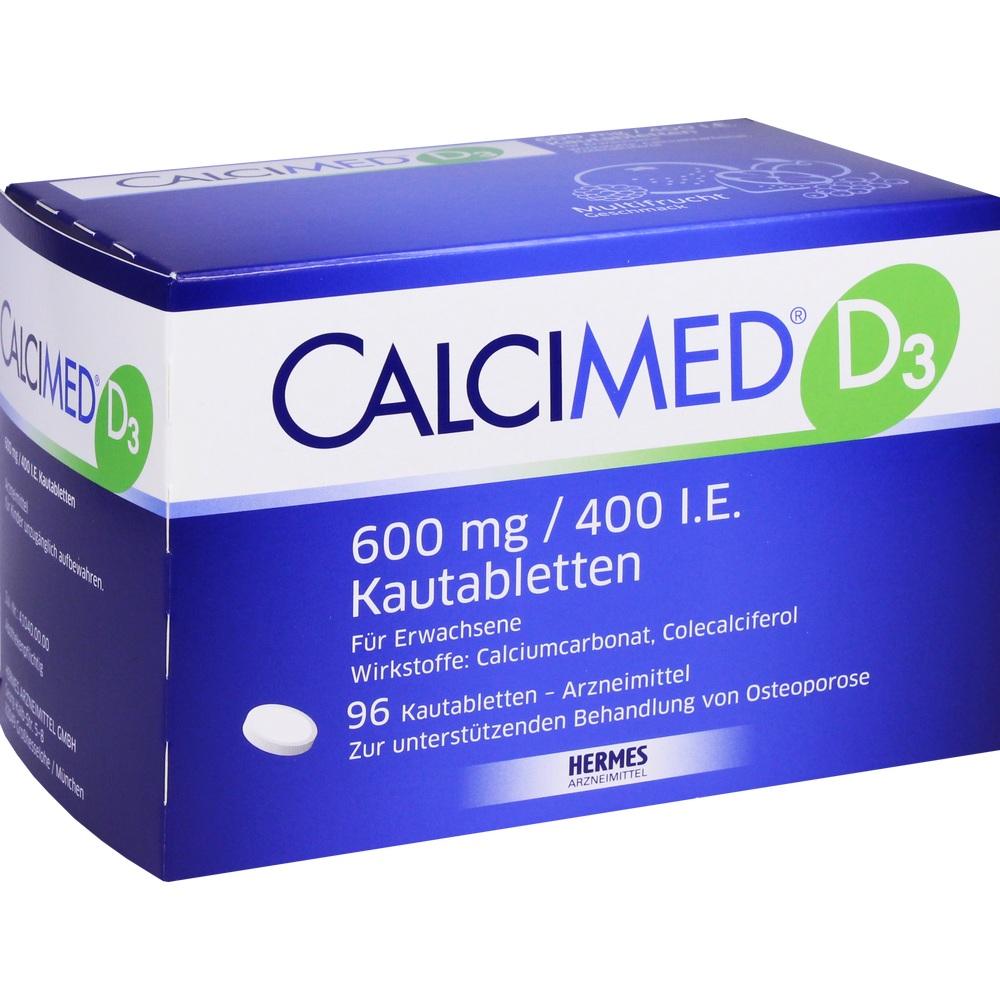 Calcimed D3 600mg/400 I.E. 96 St Kautabletten