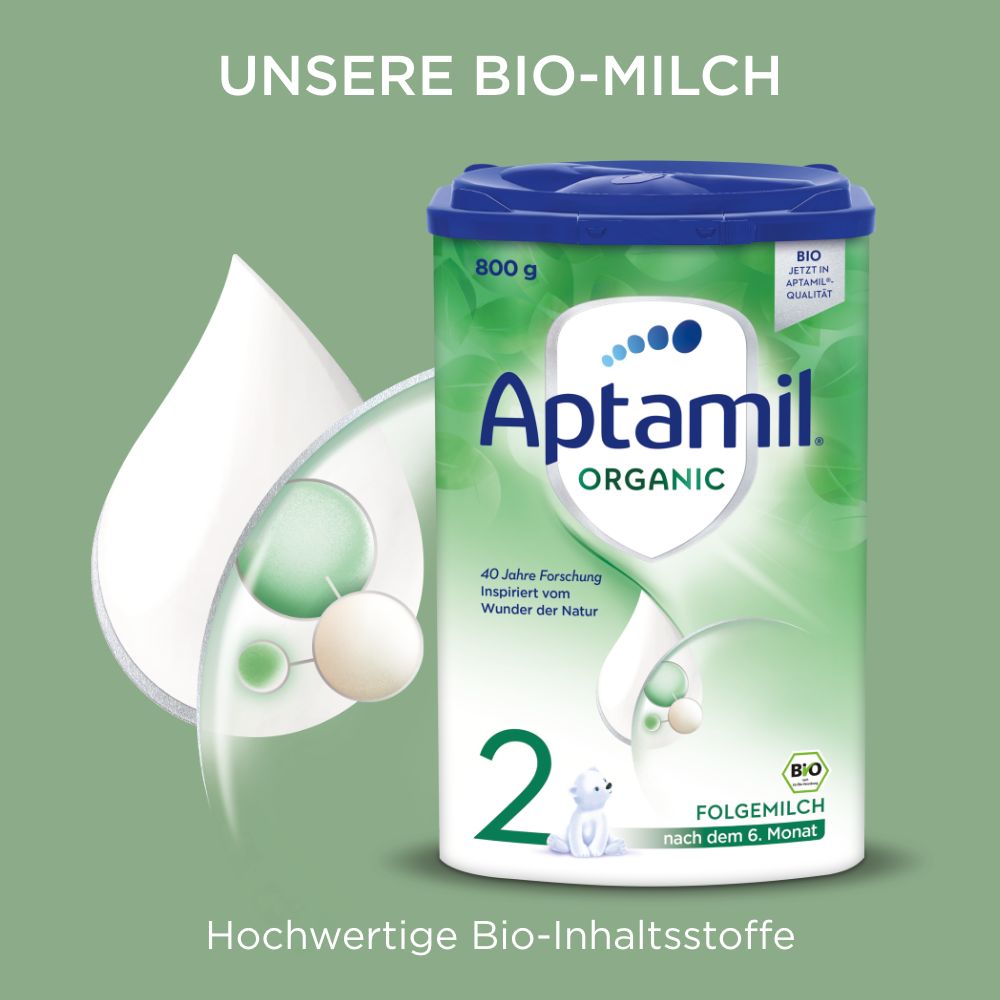 Aptamil ORGANIC 2 BIO FOLGEMILCH 800 g Pulver