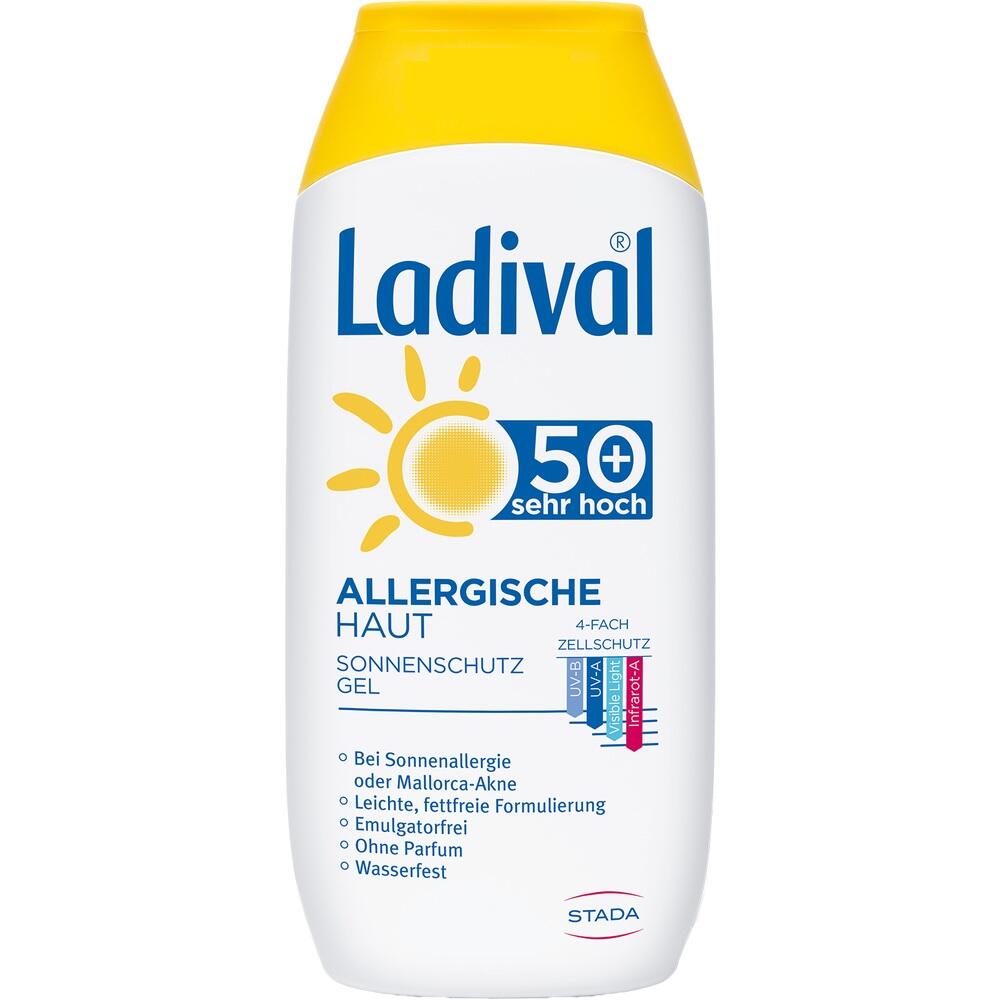 Ladival ALLERGISCHE HAUT LSF 50+ 200 ml Gel