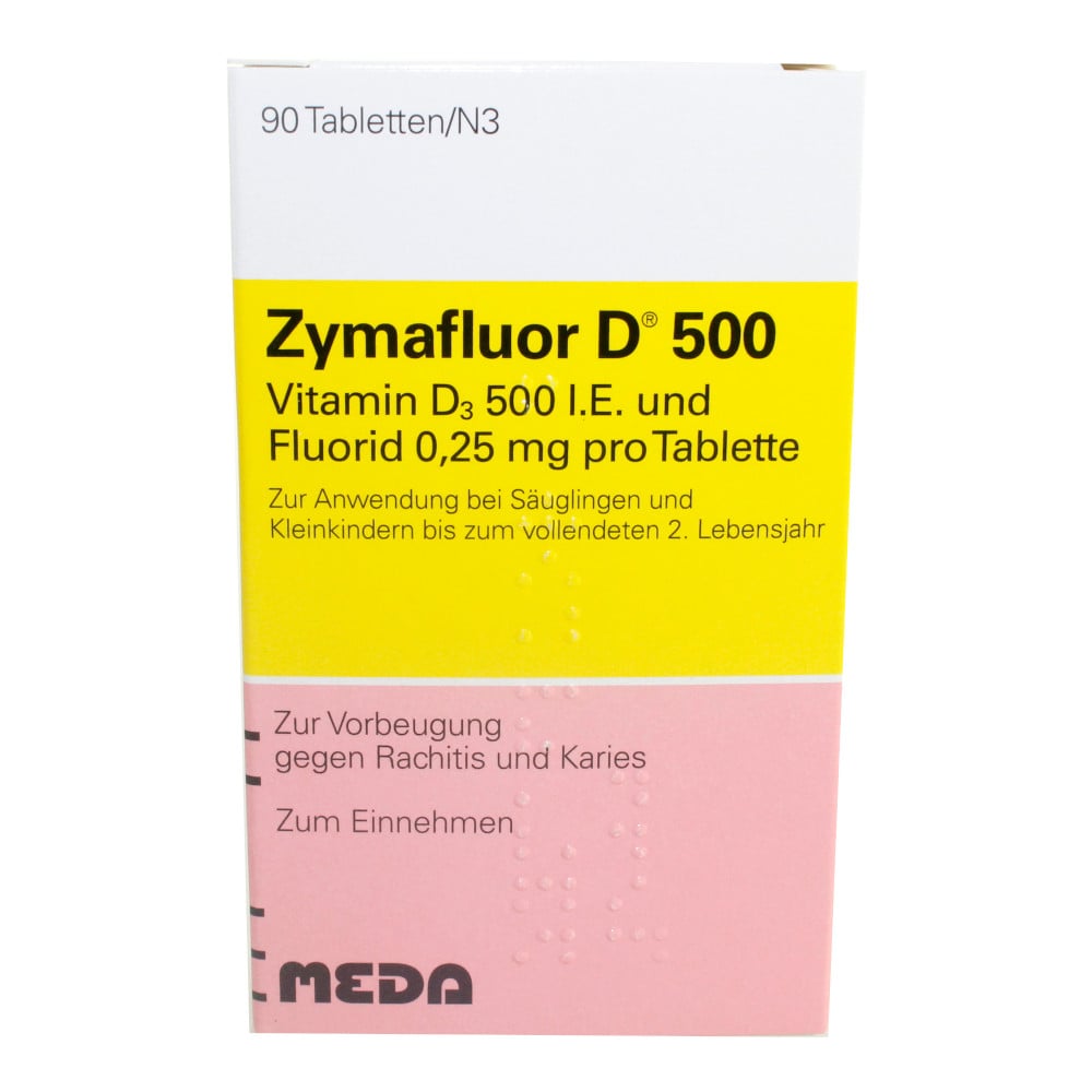 Zymafluor D 500 90 St Tabletten