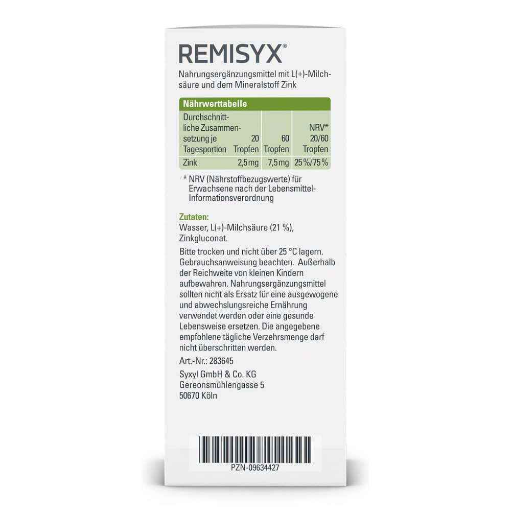 REMISYX MILIEU-BALANCE 100 ml Tropfen