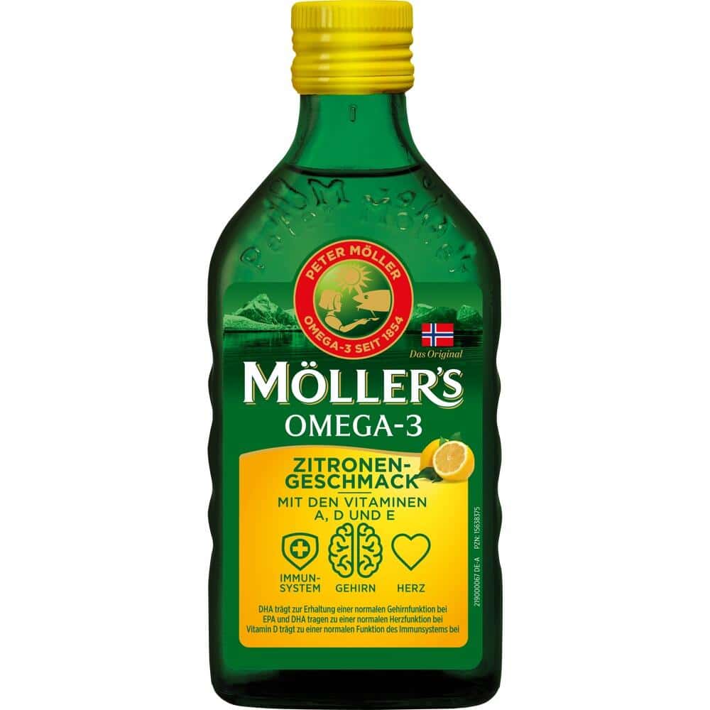 MÖLLER´S Omega-3 Zitrone  250 ml Öl