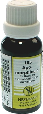 APOMORPHINUM F Komplex Nr.185 Dilution 20 ml Dilution