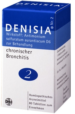 DENISIA 2 chronische Bronchitis  80 St Tabletten