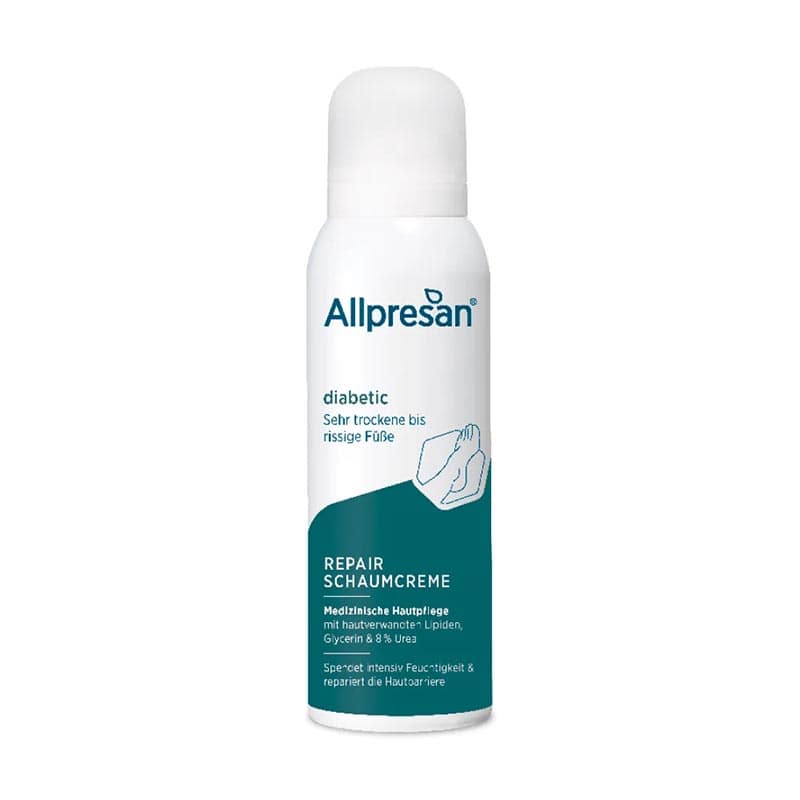 Allpresan diabetic INTENSIV REPAIR SCHAUM-CREME 125 ml Schaum