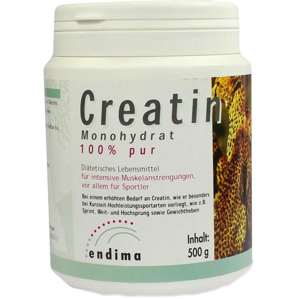CREATIN MONOHYDRAT 100% Pur Pulver 500 g Pulver