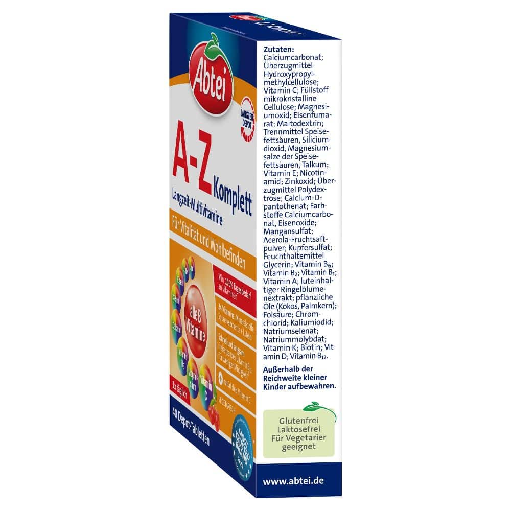 Abtei A-Z Komplett 40 St Tabletten