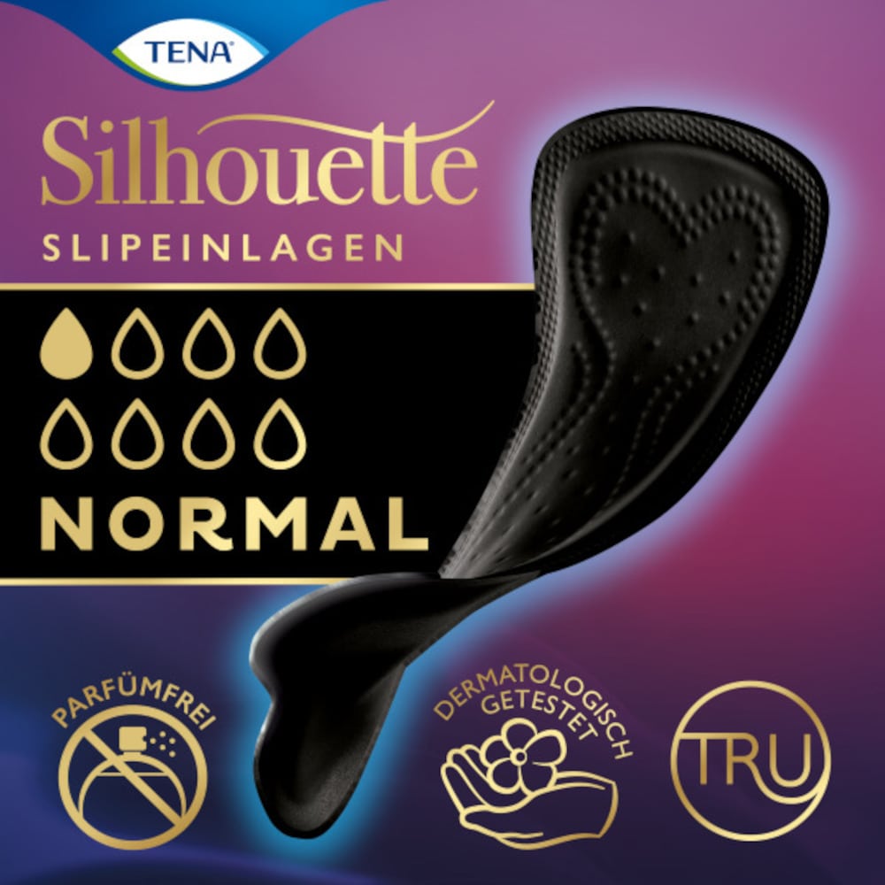 TENA Silhouette NOIR SLIPEINLAGEN NORMAL 26 St