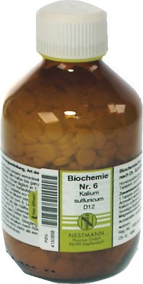 BIOCHEMIE 6 Kalium sulfuricum D 12 Tabletten 1000 St Tabletten