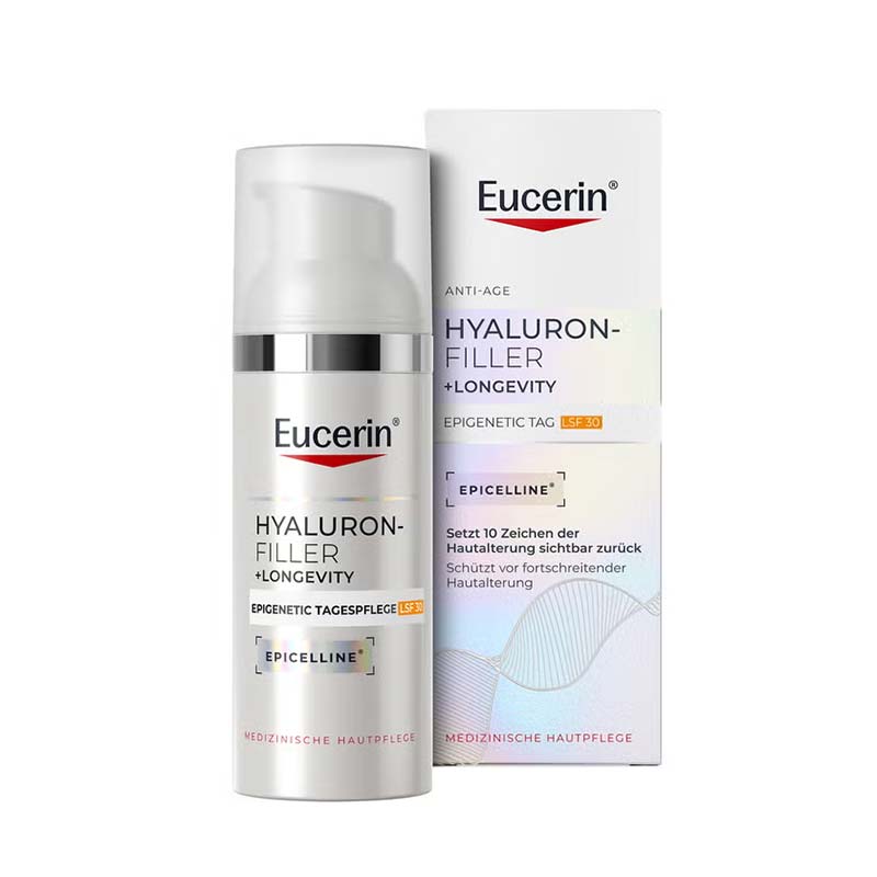 Eucerin HYALURON-FILLER + LONGEVITY EPIGENETIC TAG LSF 30 50 ml Creme