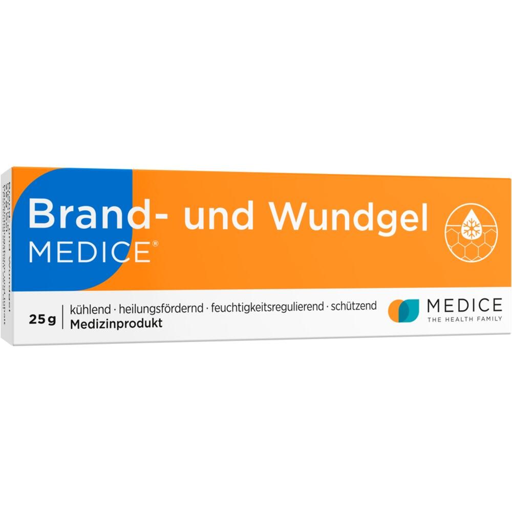 Brand und Wundgel Medice bei Verbrennungen & Sonnenbrand 25 g Gel