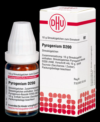 PYROGENIUM D 200 Globuli 10 g Globuli