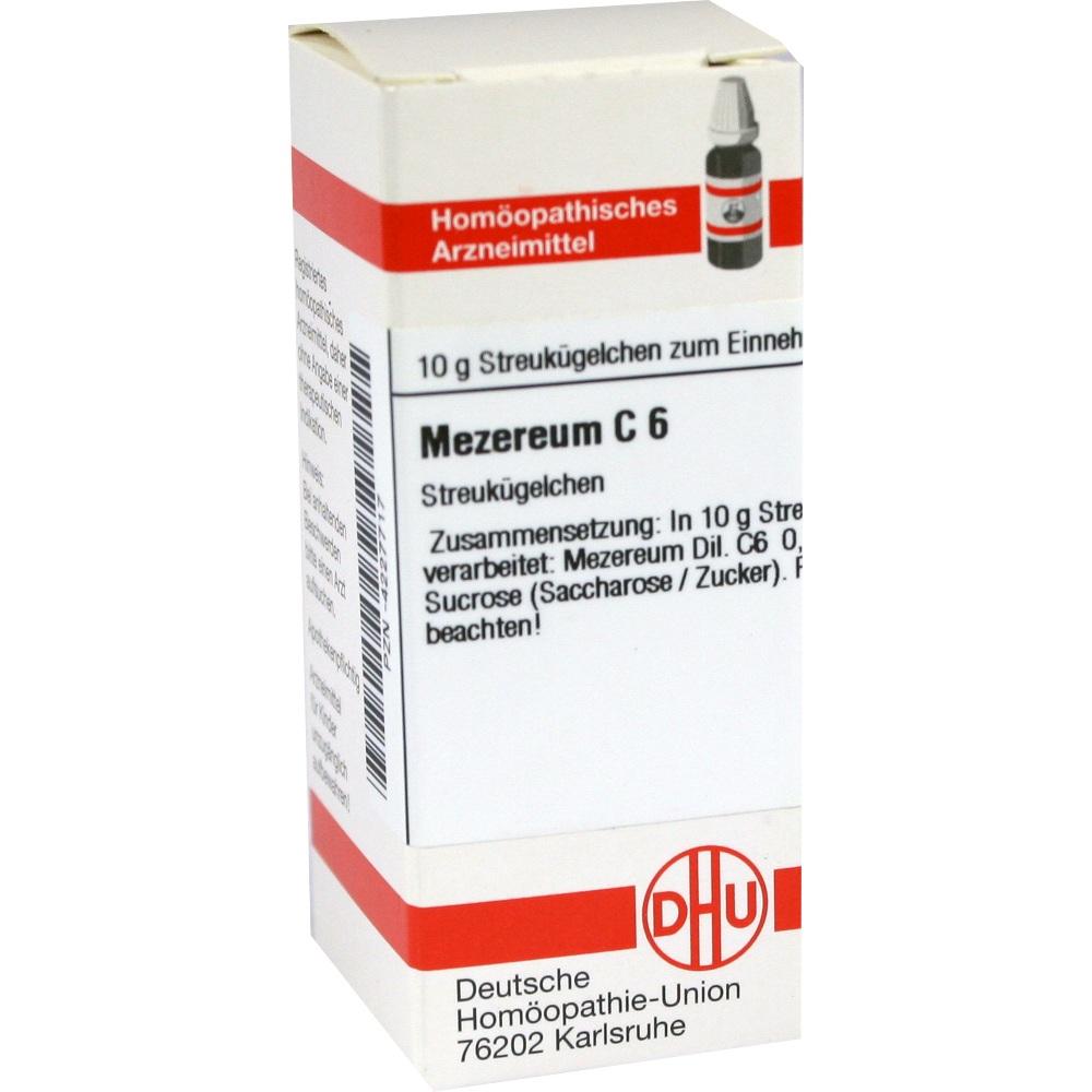 MEZEREUM C 6 Globuli 10 g Globuli