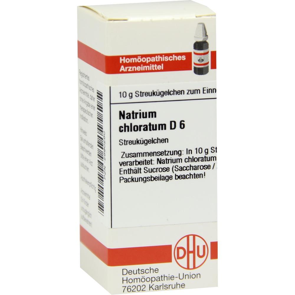 NATRIUM CHLORATUM D 6 Globuli 10 g Globuli