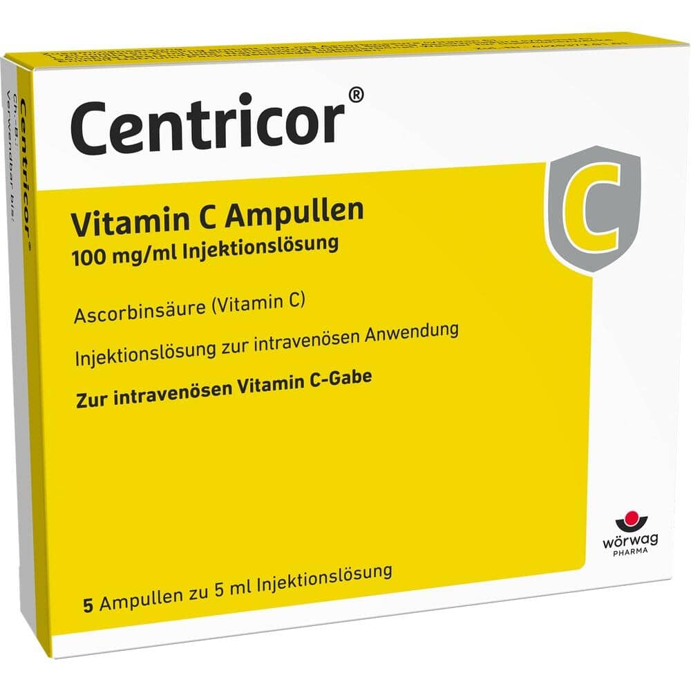 Centricor Vitamin C Ampullen  5X5 ml Injektionslösung