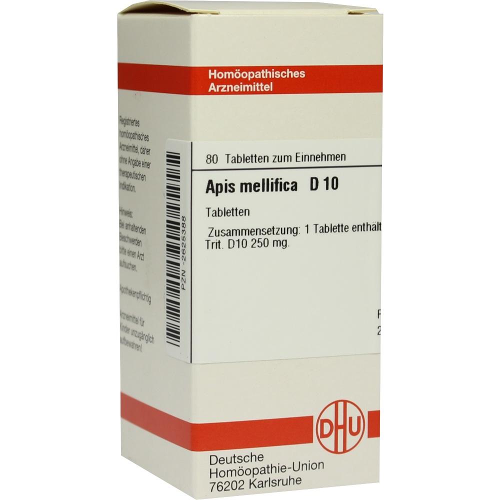 APIS MELLIFICA D 10 Tabletten 80 St Tabletten