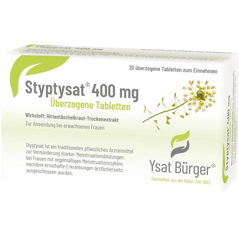 Styptysat 400mg 30 St Überzogene Tabletten