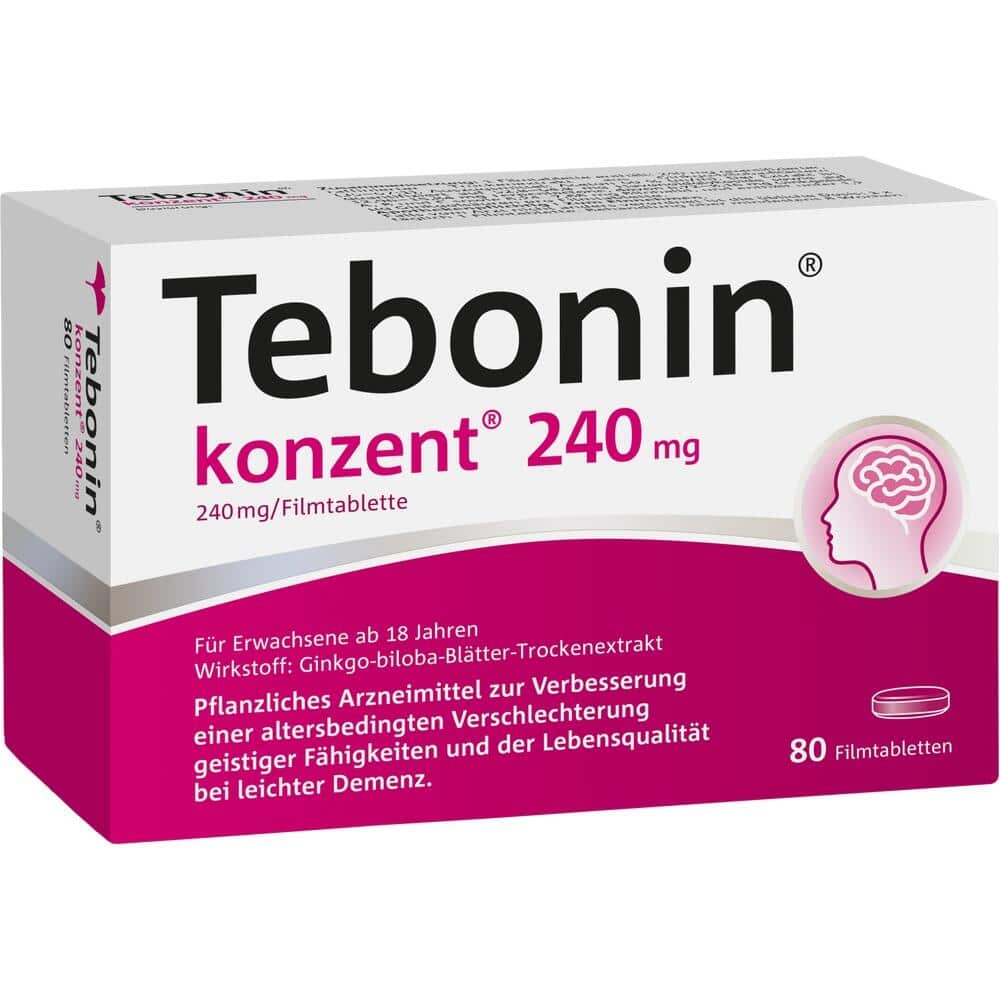 Tebonin konzent 240 mg 80 St Filmtabletten