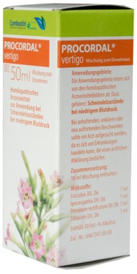 PROCORDAL Vertigo Dilution 50 ml Dilution