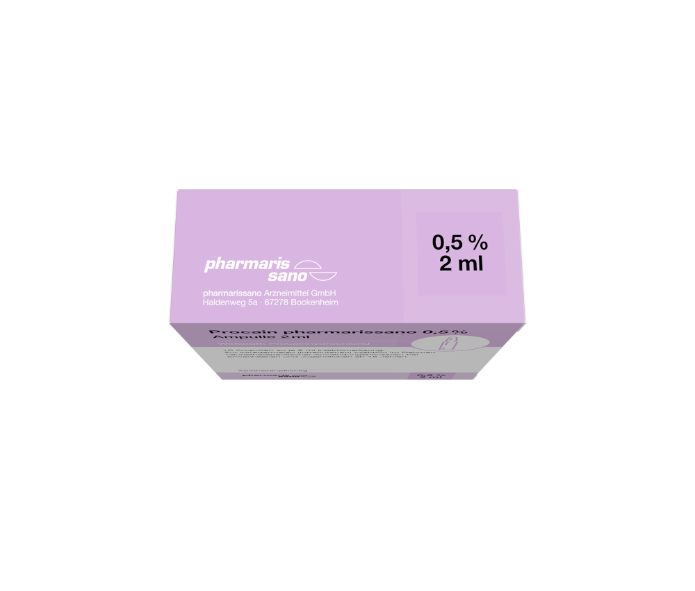 Procain 0,5% Ampulle 2ml 10X2 ml Injektionslösung