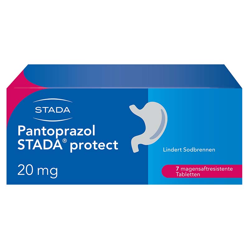 Pantoprazol STADA protect 20mg 7 St Tabletten magensaftresistent