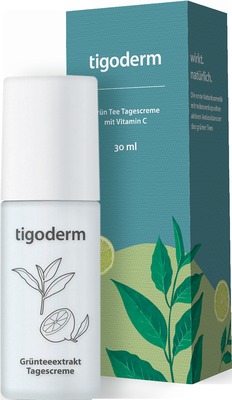 tigoderm Grünteeextrakt Tagescreme mit Vitamin C 30 ml Tagescreme